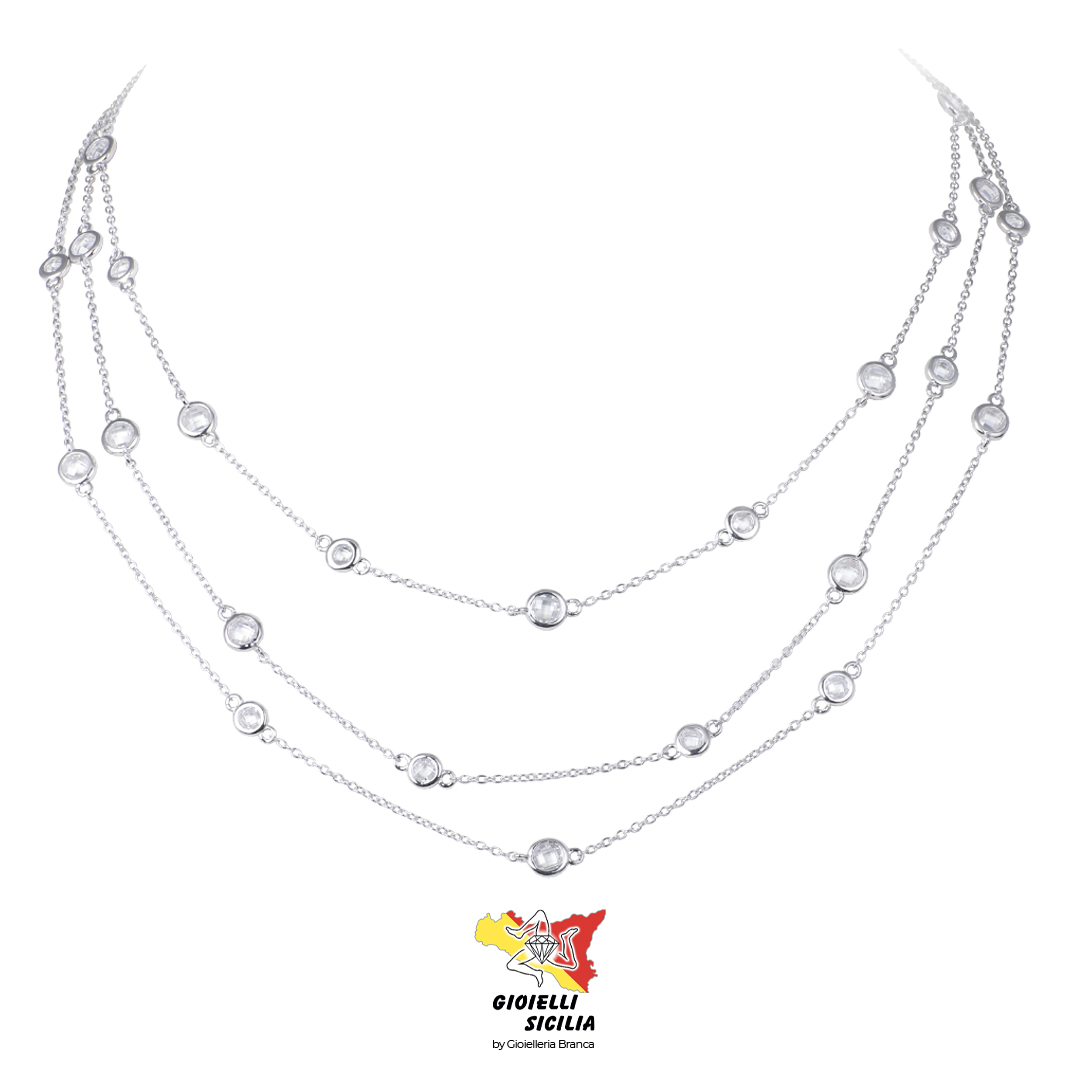 Bling Jewelry Collana Figaro In Argento 925 Unisex – Catena Piatta 4mm, Lunghezza 18 Pollici, Resistente E Ipoallergenica