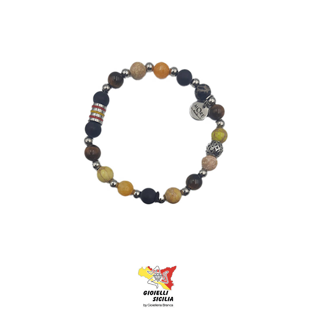 Bracciale MORE DI SICILIA Uomo - Art. BR2302