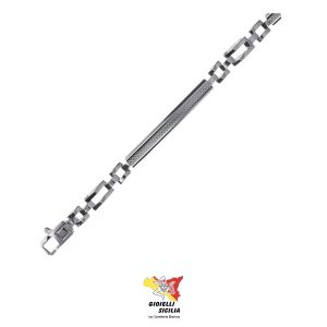 Bracciale UOMO in Oro Bianco 18 Kt. 750°/oo - Art. LL60