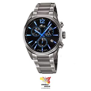 Orologio LOTUS Uomo Chrono in Acciaio 316L - Art. 18682/6