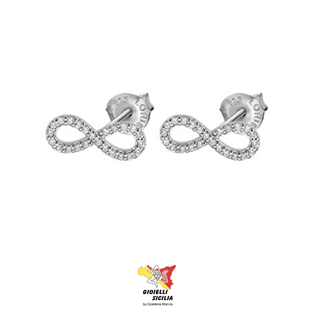 Orecchini LOTUS SILVER Donna in Argento 925 - Art. LP1253/4/1