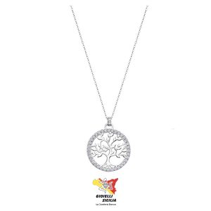Collana LOTUS SILVER Donna in Argento 925 - Art. LP1746/1/1