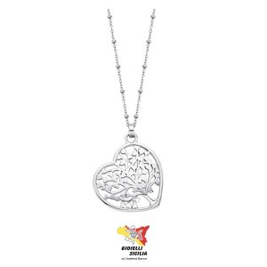 Collana LOTUS SILVER Donna in Argento 925 - Art. LP1832/1/1