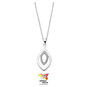 Collana LOTUS SILVER Donna in Argento 925 - Art. LP1836/1/1