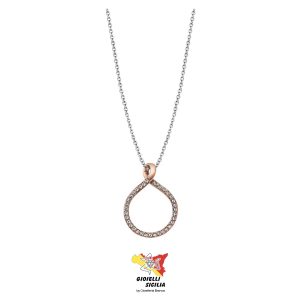 Bracciale Donna Lotus Silver Hidra Con Albero Della Vita: Argento 925 E Tessuto Nero, Regolabile