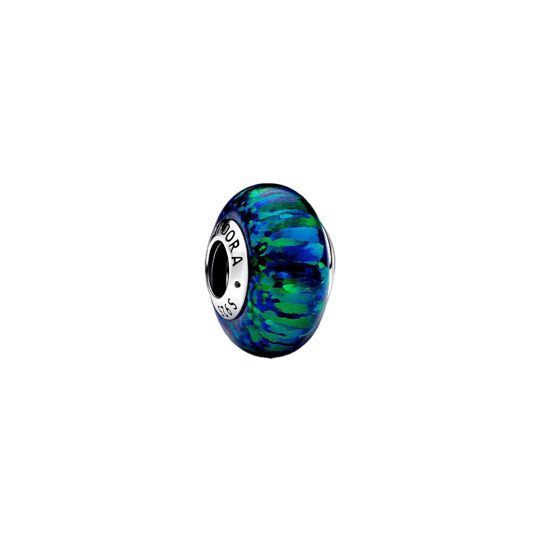 Charm PANDORA Opale Verde e Blu - Art. 791691C04