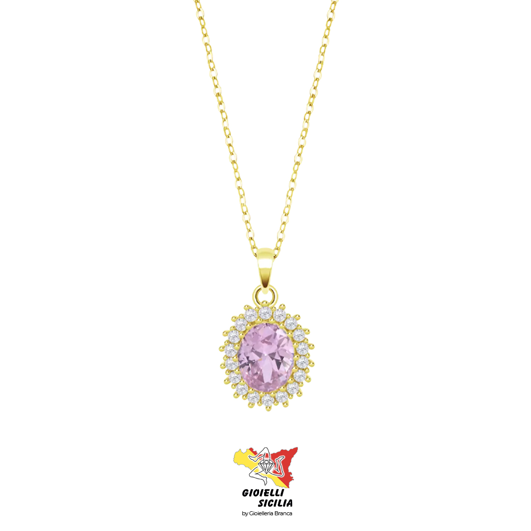 Collana LOTUS SILVER in Argento 925 - Art. LP3459/1/8