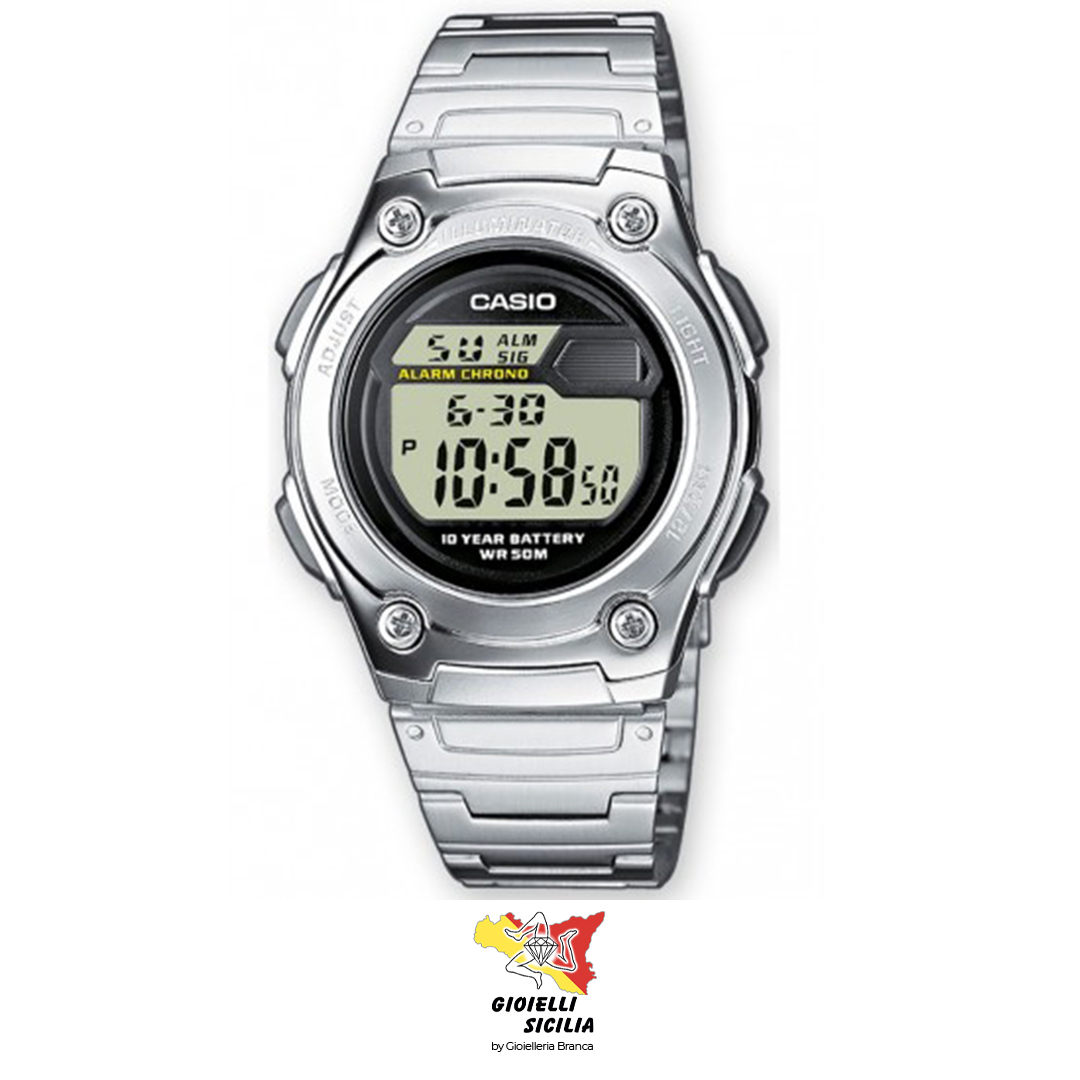Orologio CASIO Uomo Chrono Digital - Art. W211D-1A