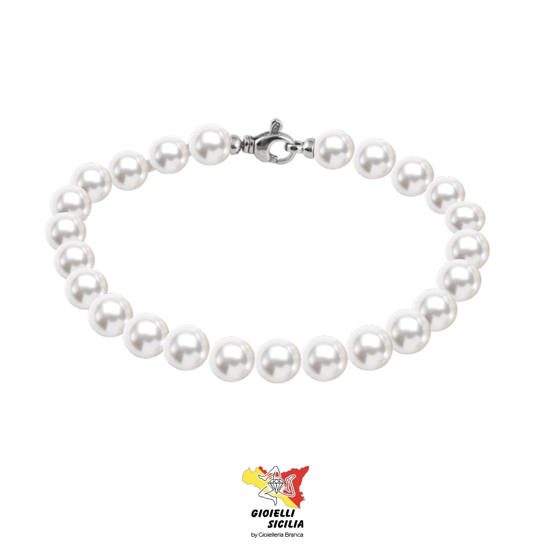 Bracciale BluAmante in Argento 925 con Perle - Art. BBP60AG24