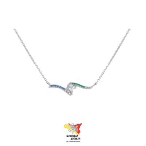 Collana BluAmante in Argento 925 con Swarovski - Art. BCN162UH