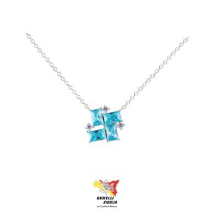 Collana BluAmante in Argento 925 con Swarovski - Art. BCN331SH
