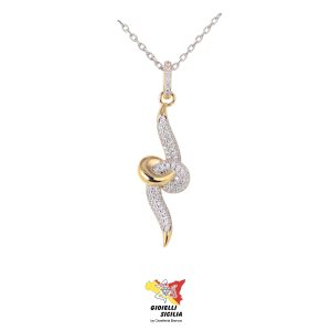 Collana BluAmante in Argento 925 con Swarovski - Art. BCN444CE