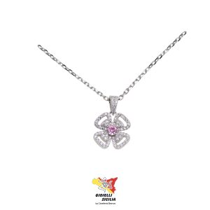 Collana BluAmante in Argento 925 con Swarovski - Art. BCN449DH