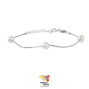 Bracciale Donna BluAmante in Argento 925 con Perle - Art. BBR500AG