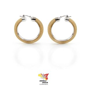 Orecchini MOON Argento 925 - Art. FAT 125 ORGB