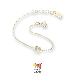 Bracciale DANA Bimbo/a Oro Giallo 9 Kt. 375°/oo – Art. BRBBO09OGL13E2