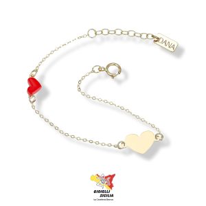 Bracciale DANA Bimbo/a Oro Giallo 9 Kt. 375°/oo – Art. BRBFC13OGSRL13E2