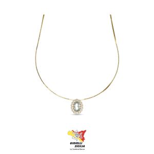 Collana DANA Donna Oro Giallo 9 Kt. 375°/oo – Art. CLDER05OGPAL45R3