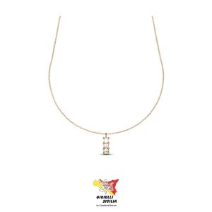 Collana DANA Donna Oro Giallo 9 Kt. 375°/oo – Art. CLDFI21OGPBL40E2